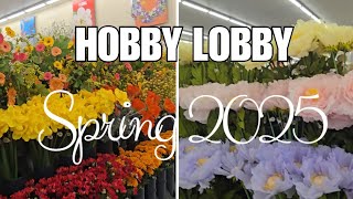 New Floral at Hobby Lobby/2025Spring  Nuevas Flores para la primavera.             Part 2...3♡7♡25