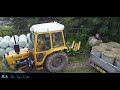 haylage 2023 part 2 baling and wrapping