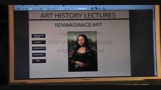 Art History Mock Up Distance Learning