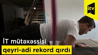 İT mütəxəssisi qeyri-adi rekord qırdı