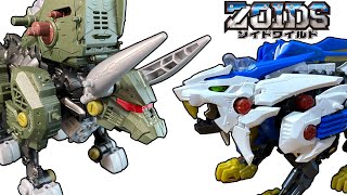 【ゾイドワイルド】寸劇あり！ワイルドライガー vs キャノンブル【zoids wild】Wild Liger vs Cannon Bull