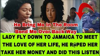 PUPA JESUS😮 AMERICAN LADY GOT R@PED AND SCAMM BY A JAMAICAN POLICE MAN SHE MET ON TIK TOK LISTEN