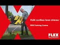 FLEX cordless lawn trimmer GLT 35 18-EC with BVB legend Nobby Dickel!