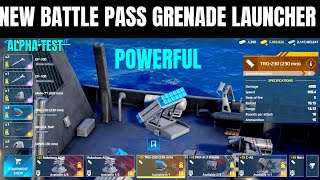 Modern Warships TRG-230 (230 mm) - New Battle Pass Grenade launcher Review