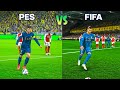 CRISTIANO RONALDO Penalty Kicks | PES vs FIFA From 2004 to 2025