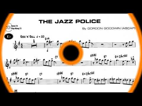 Jazz Police Sheet Music Alto Saxophone Eb – solo