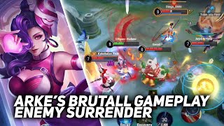 Arke Brutall Gameplay | Enemy Surrender | Honor Of Kings