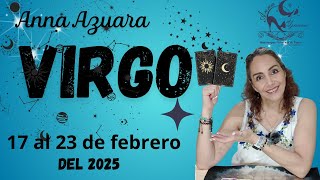 - VIRGO - Horóscopo semanal del 13 al 23 de febrero 2025.