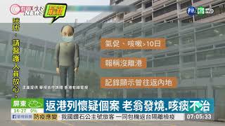 香港新增1例死亡 70歲獨居男曾赴中 | 華視新聞 2020022