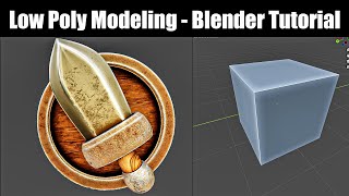 Low Poly Modeling - Blender Tutorial