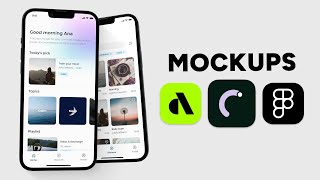 Como crear mockups como un PRO | Rotato, Figma & Artboard