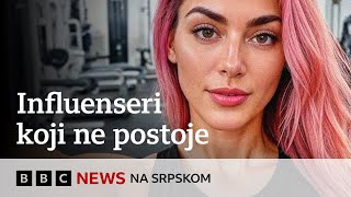 Kontroverzni AI influenseri: Da li brendovi treba da ih sponzorišu? | BBC News na srpskom