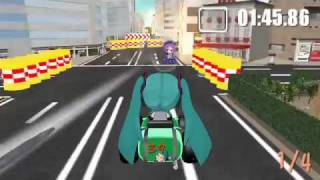 【第8回MMD杯本選】VOCALOID Nendoroid Kart Racing