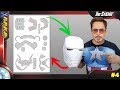 How to Make a Iron Man Diy Helmet / # 4 Pepakura Designer