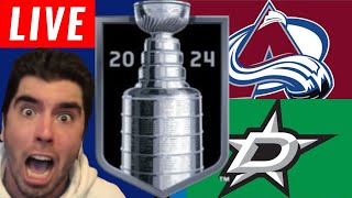 Colorado Avalanche vs Dallas Stars Game 2 LIVE! NHL Stanley Cup Playoffs Stream 2024