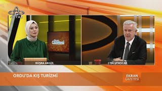 29 Kasım 2024 Ekran Gazetesi-Ulusal Fındık Konseyi Başkanı Cem Şenocak-Fındık, Ekonomi, Kış Turizmi