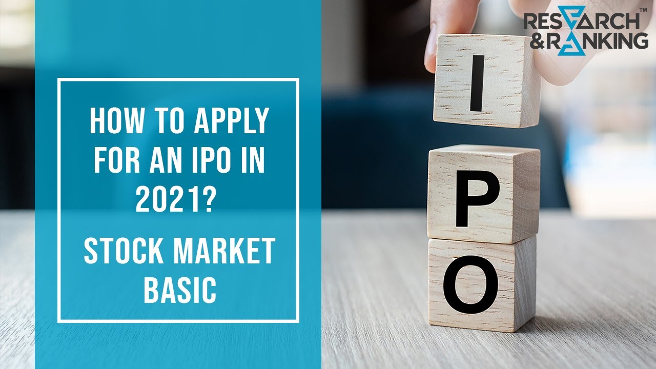 How To Apply For An Ipo Stock Market Terminologies Explained Youtube