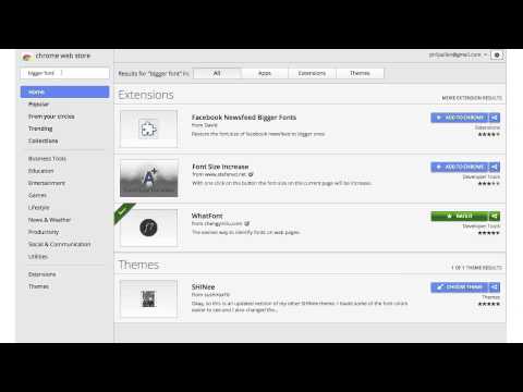 How to Make Fonts Bigger on Facebook With a Google Extension : Social Media Help How to Make Fonts Bigger on Facebook With a Google Extension : Social Media Help
