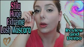 Stila Huge Extreme Lash Mascara: Review and Demo