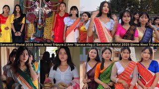 2025 Saraswati Mwtai Nai Lai Mani || Akhalia Cherra Higher Secondary School || Simna West Tripura