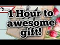 1 hour and 15 minute START TO FINISH GIFT! This Stationery gift won’t be stationary!