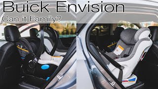 Can it Family? How well does Clek Child seats fit in the Buick Envision
