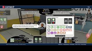 The Production Process Simulation
