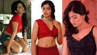 Cute Expression Queen Rashmika Mandanna | Rashmika Cute and Hot pics | Rashmika Mandanna | Rashmika