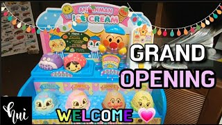 ANPANMAN Ice Cream Shop Grand Opening Toys _호빵맨 아이스크림 샵 오픈 1일 장난감 놀이  | 후이정