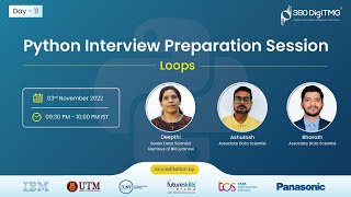 Python Interview Preparation Session | Loops | Day 11
