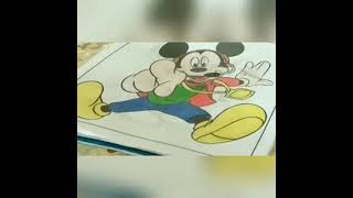 #shorts #mickeymouse / Mickey mouse drawing #11 / #mickeymousedrawing #drawings #youtube shorts