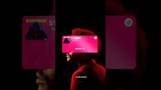 Starboy 🤩🎶 (🎙️- The Weeknd ) #shorts #music #love #viral #starboy #aesthetic