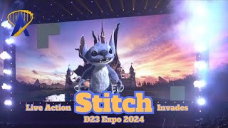 Live Action Stitch Invades D23 2024