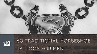 60 Traditional Horseshoe Tattoos For Men