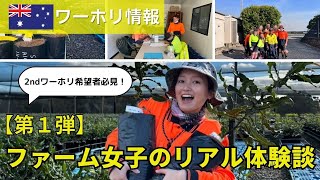 2nd ワーホリ希望者必見！【第一弾】ファーム女子のリアルな体験談