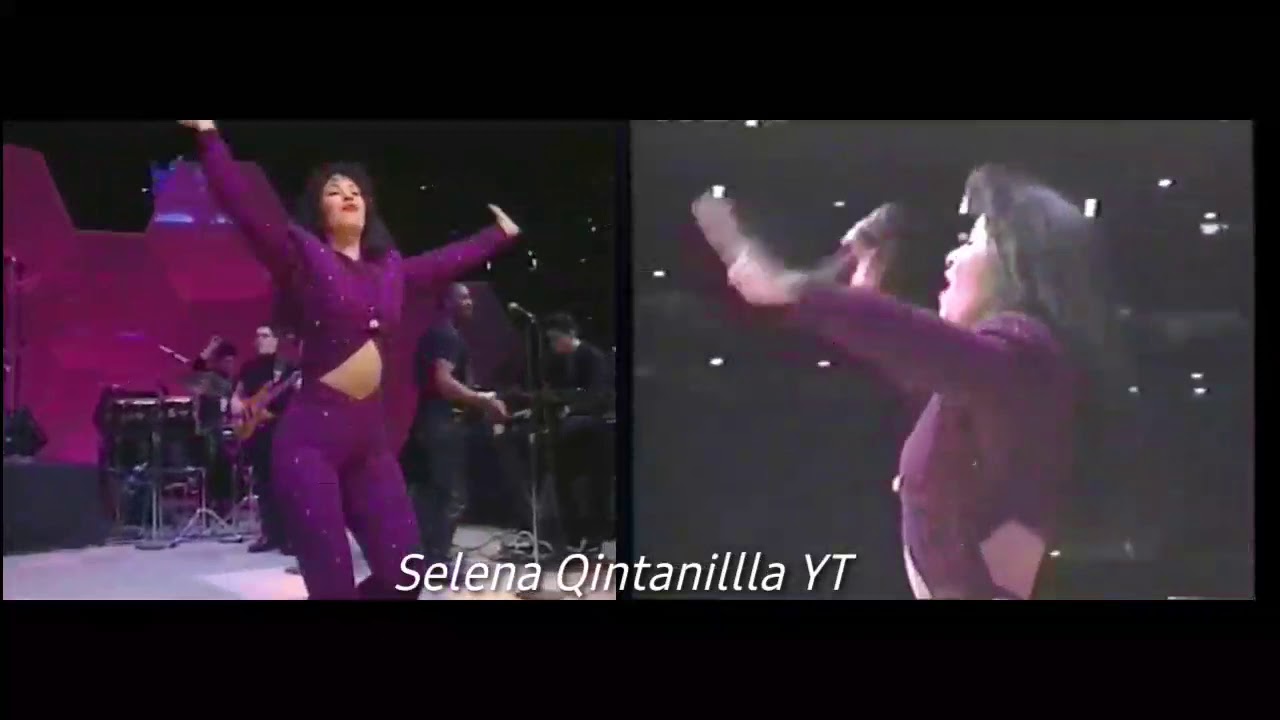 Selena:Last Concert- Amor Prohibido (rare Video Comparison) - YouTube