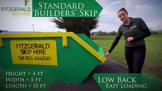 Standard Skip | 8 Cubic Yard Skip | Fitzgerald Skip Hire