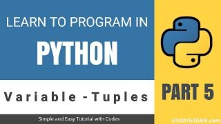 Python Tutorial 5 - Variable Tuples