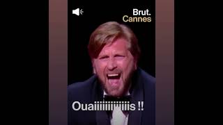 Ruben Östlund wins second Palme d'or- Cannes Film Fest                             Video by BRUT TV
