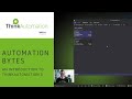 An Introduction to ThinkAutomation 5