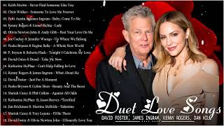 David Foster, James Ingram, Lionel Richie, Dan Hill ♥️ Duets Songs Male And Female 80s 90s