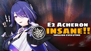 E2 Acheron is GAMEBREAKING!! | Honkai Star Rail character showcase