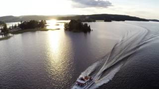 Boating on Lake Päijänne