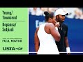 Young/Townsend vs. Bopanna/Sutjiadi Full Match | 2024 US Open Semifinal