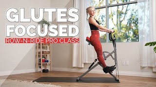 15 Minute Glute-Focused Row-N-Ride Pro Class