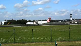 EuroLOT De Havilland Canada DHC-8-402Q Dash 8 (SP-EQC) landing at Brussels Airport