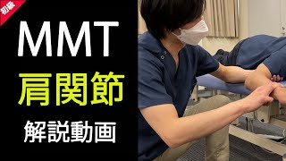 【徹底解説】MMT（徒手筋力検査法）肩関節編