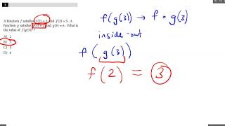 SAT Functions A - Evaluating Functions