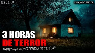 3 HORAS DE HISTÓRIAS DE TERROR! - HISTÓRIAS ASSUSTADORAS - ep.140