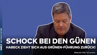 ELECTION: After electoral defeat – Green Party leader Robert Habeck gives up leadership position!